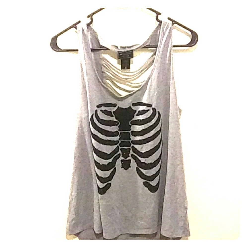 Skeleton tank top